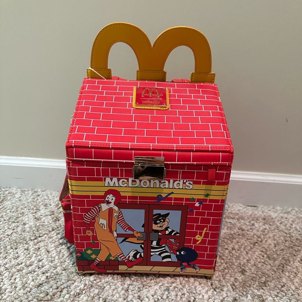 NWT Loungefly Retro McDonald’s backpack